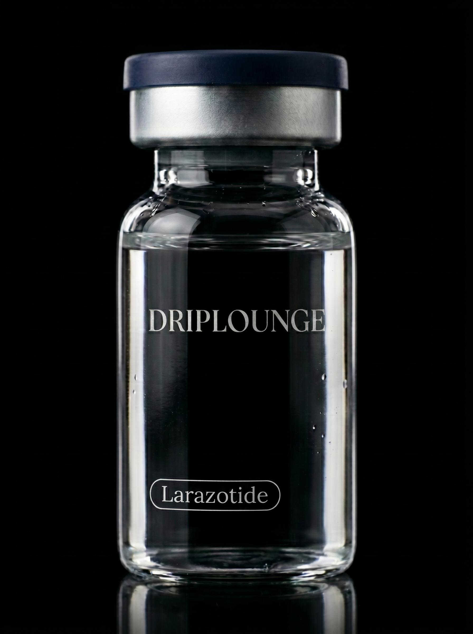 Larazotide peptide vial